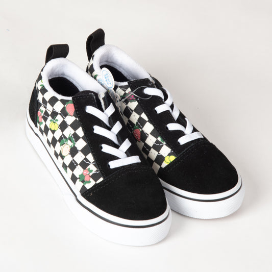 ZAPATILLAS TALLA US 9 - MARCA VANS OLD SKOOL ELAS FRUIT CHECKERBOARD